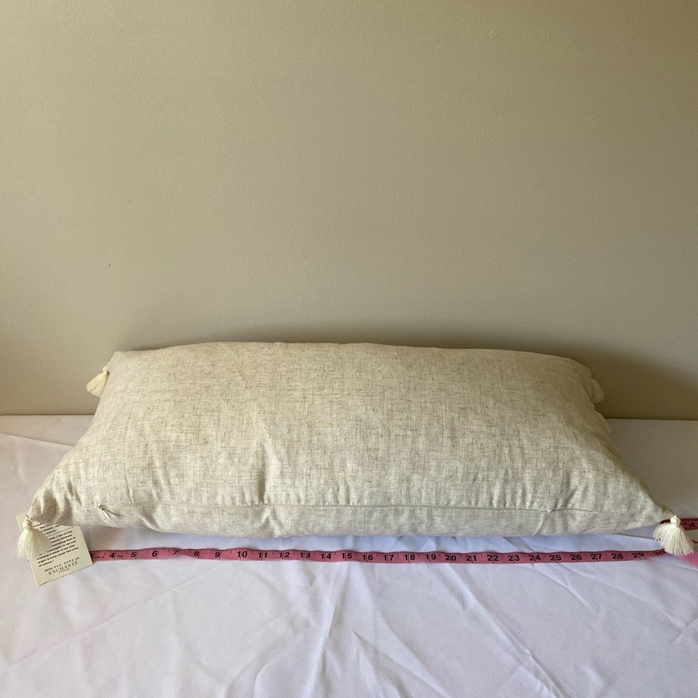 Rae Dunn Pillow with Bunny Design - Picture 7 of 7